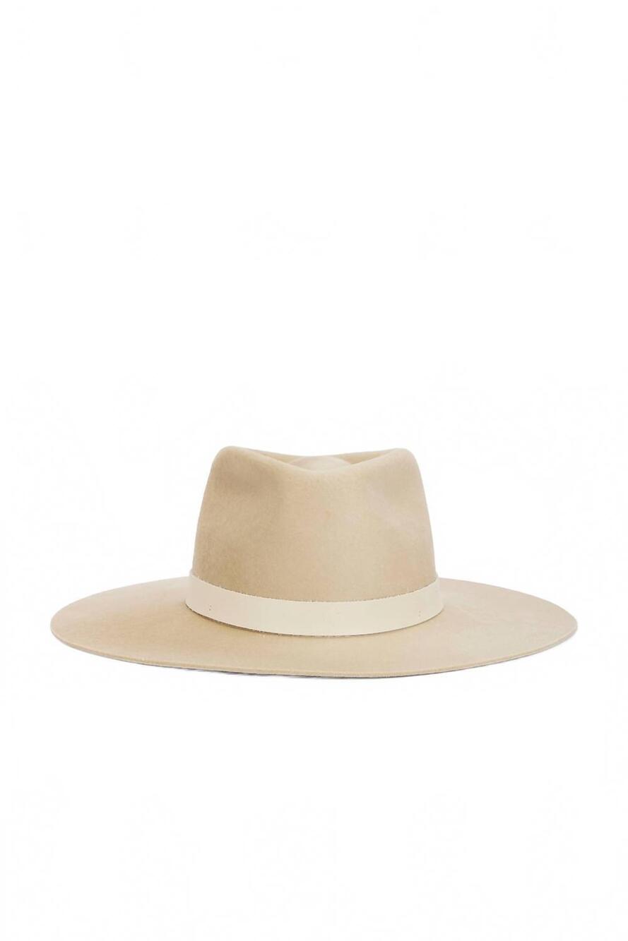 NEW JANESSA LEONE cole hat in pebble